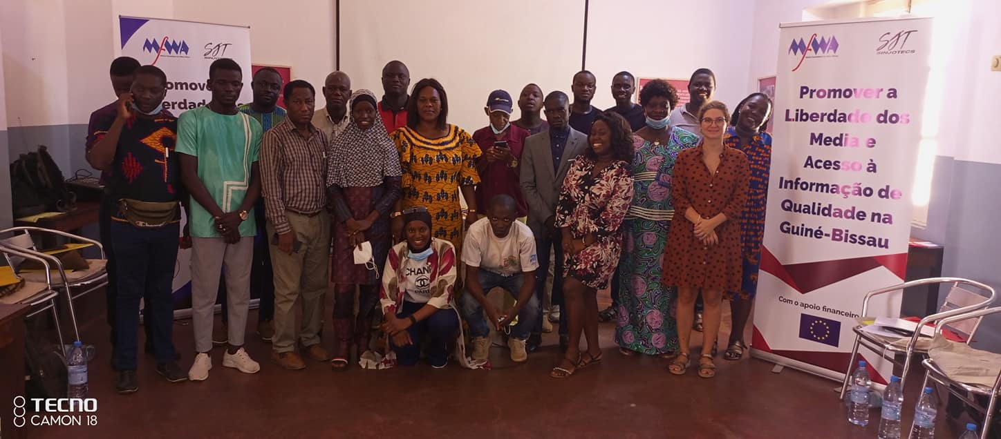 A fundação de Mídia para África Ocidental MFWA assina memorando com dez Órgão de Comunicação Social da Guiné-Bissau