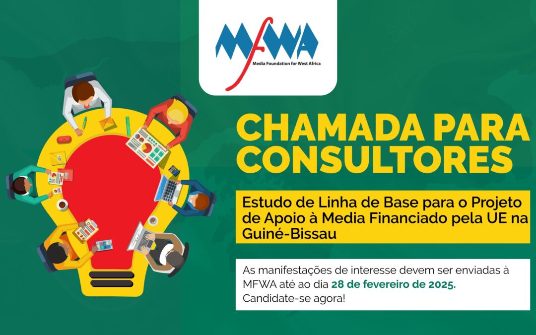 Call for Consultants: baseline study on press freedom in Guinea-Bissau