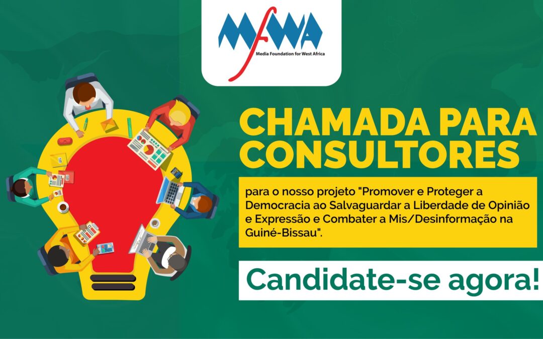 Call for consultants in Videography and Photography