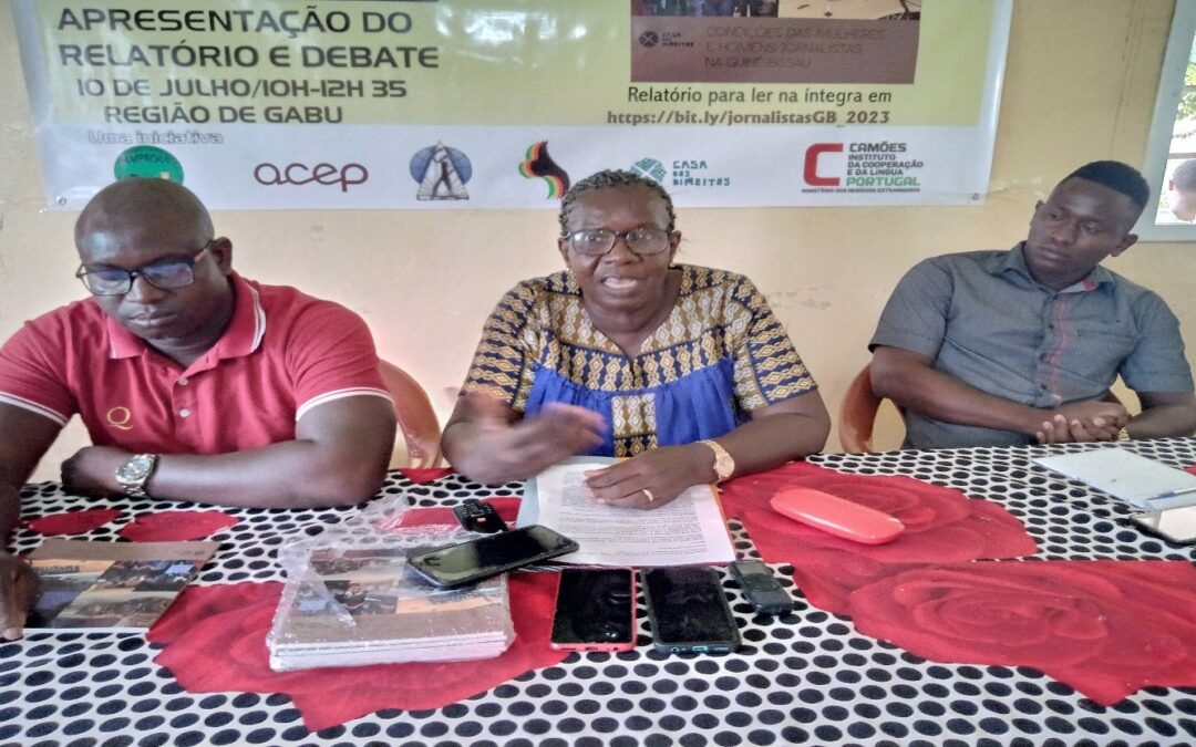PRESENTATION OF THE STUDY REPORT “CONDITIONS OF JOURNALISTS AND JOURNALISTS IN GUINEA-BISSAU” GABU