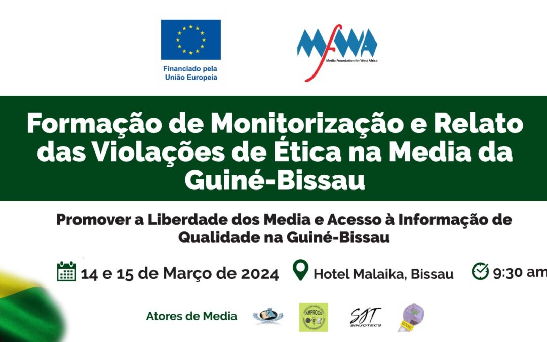Promoting Media Ethics for Journalists and Media Organizations: A Transformative Initiative in Guinea-Bissau