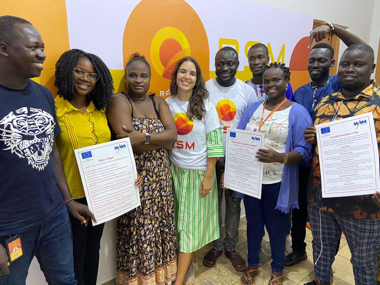 Leading Media Organizations in Guinea-Bissau Apply Newly Acquired Skills to Their Work Leading Media Organizations in Guinea-Bissau Apply Newly Acquired Skills to Their Work
